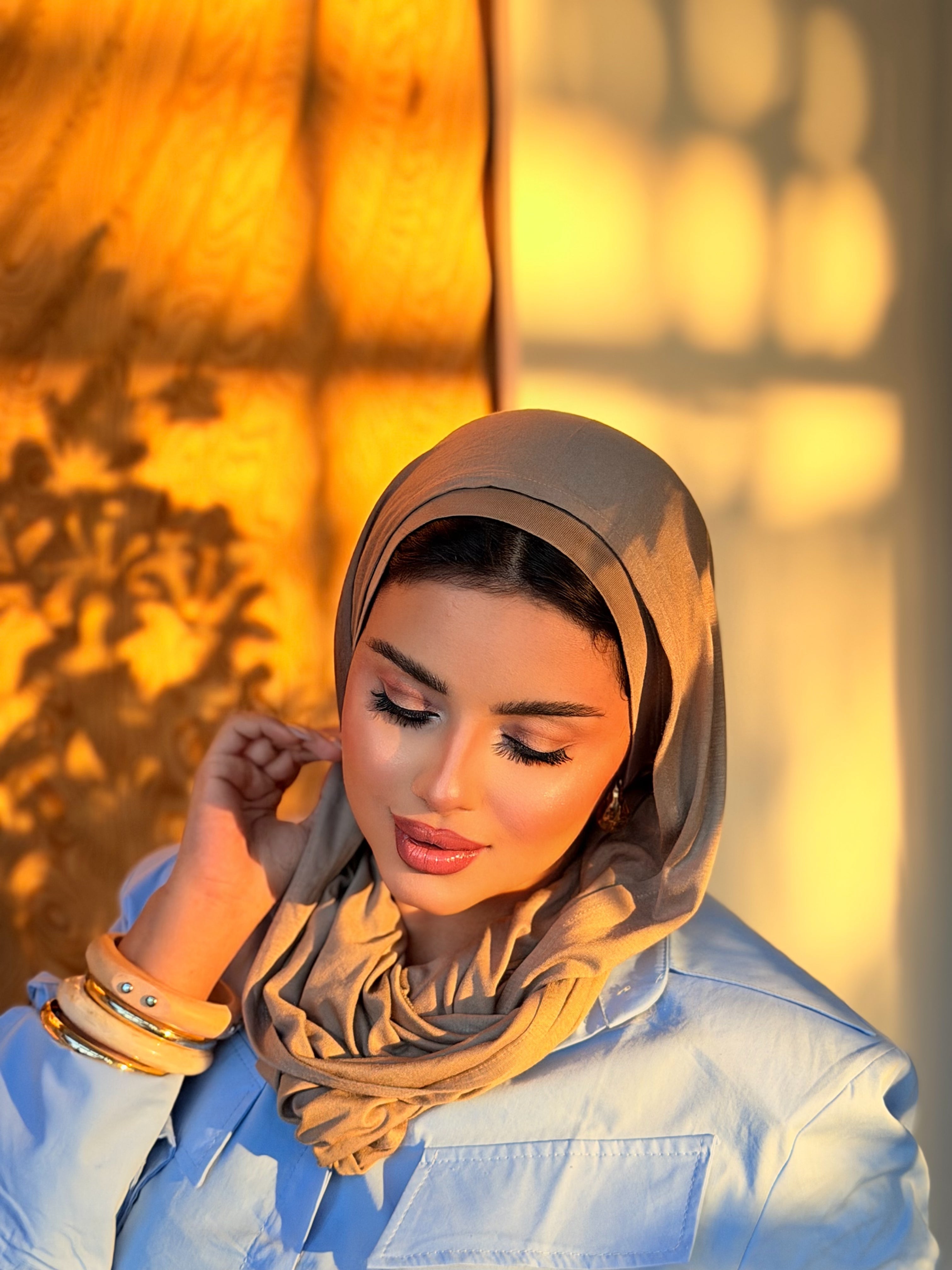 Easy Scarf – Mocha