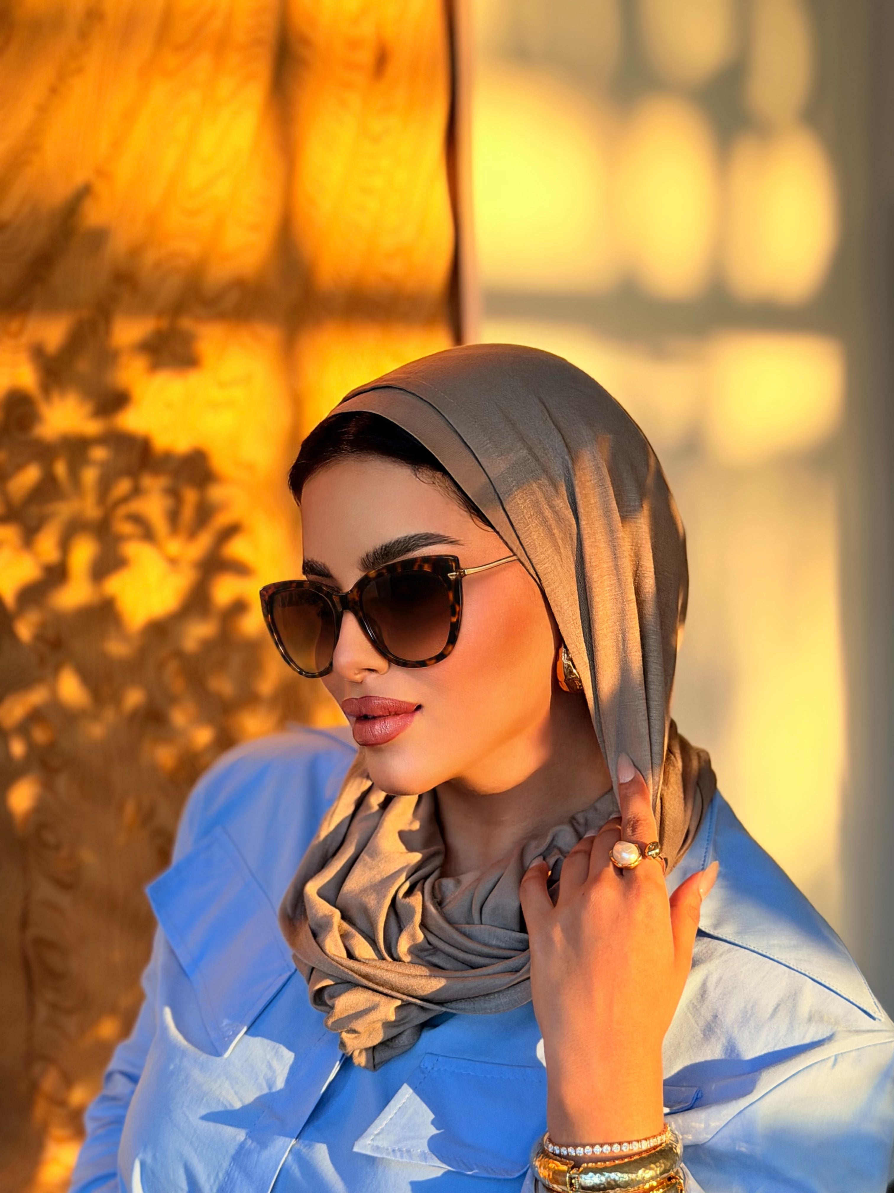 Easy Scarf – Mocha