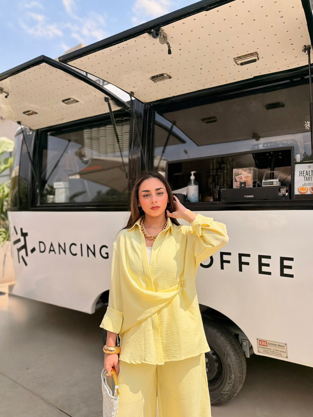 Linen Shirt & Pants Set – Butter Yellow