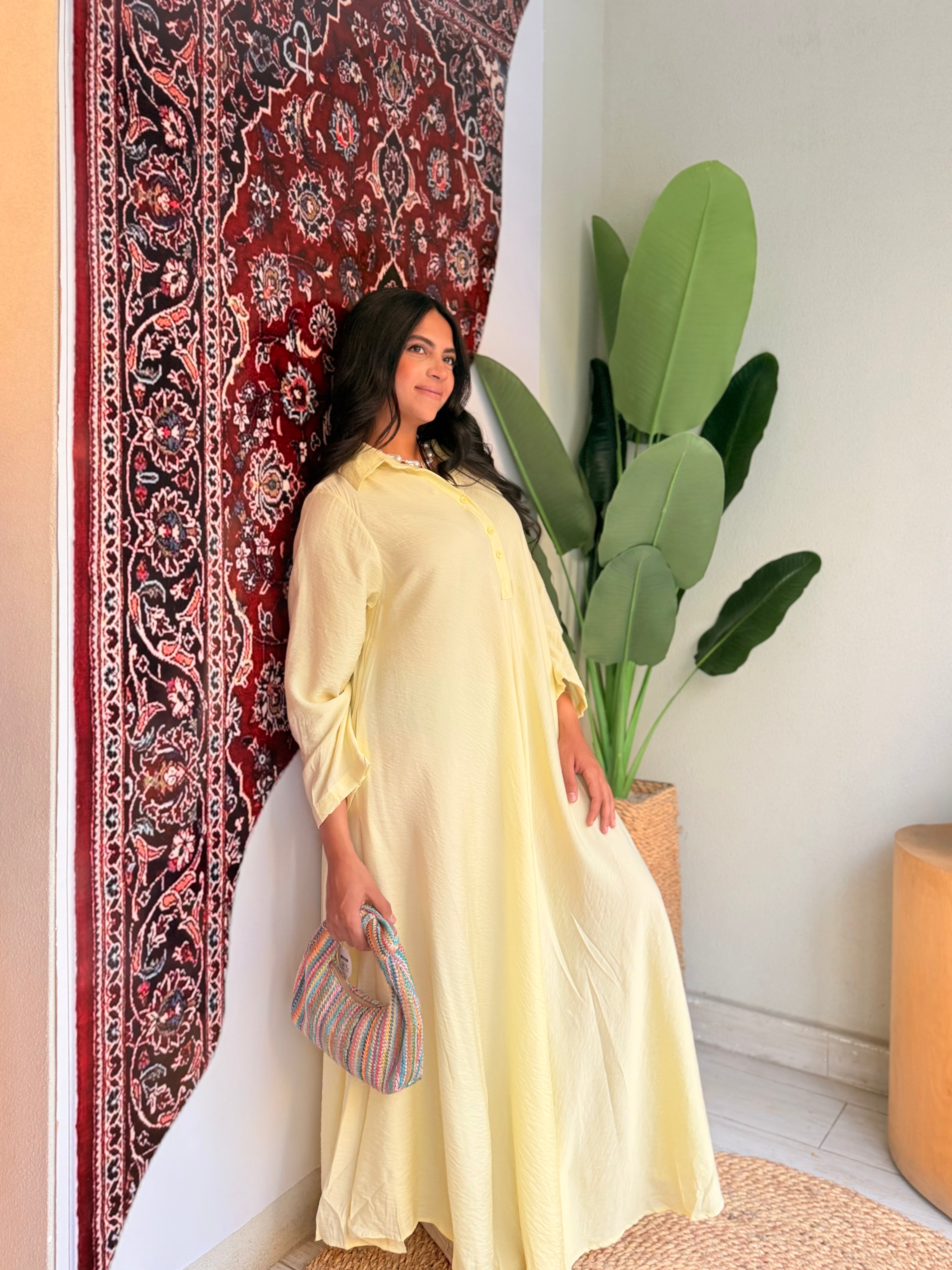 yellow flowy maxi dress and a tiered maxi hem that moves beautifully with every step MaFYtyTPR Women Halter V Neck